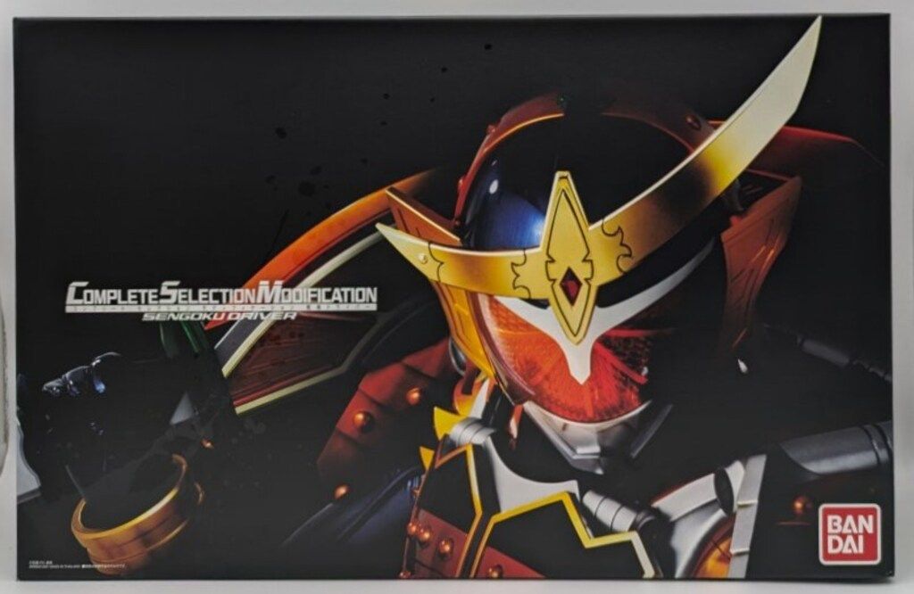 バンダイ コンプリートセレクションモディフィケ-ション 仮面ライダー鎧武 戦極ドライバー（ロックシード塗装ひび割れ） 31-1