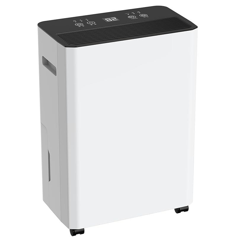 除湿機 コンプレッサー式 衣類乾燥 除湿器 12L/日 30畳 省エネ 強力 部屋干し 超コンパクト 静音 お任せモード 入タイマー/切タイマー 2.5L大容量水タンク 連続排水 梅雨対策 カビ防止 キャンスター/日本語説明書付き
