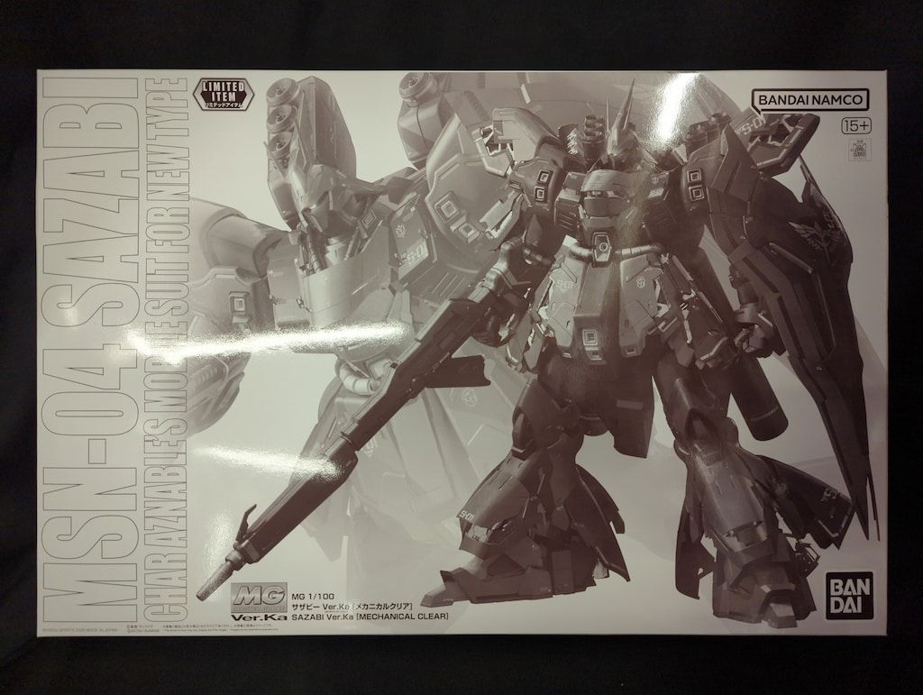 BANDAI SPIRITS MG 1/100 機動戦士ガンダム 逆襲のシャア サザビーVer.Ka [メカニカルクリア]