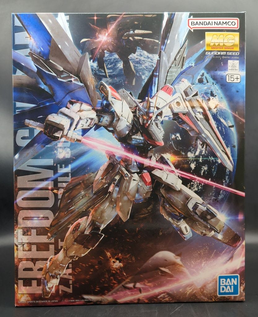 BANDAI SPIRITS MG 1/100 バンダイナムコ版 フリーダムガンダム Ver2.0/15+表記