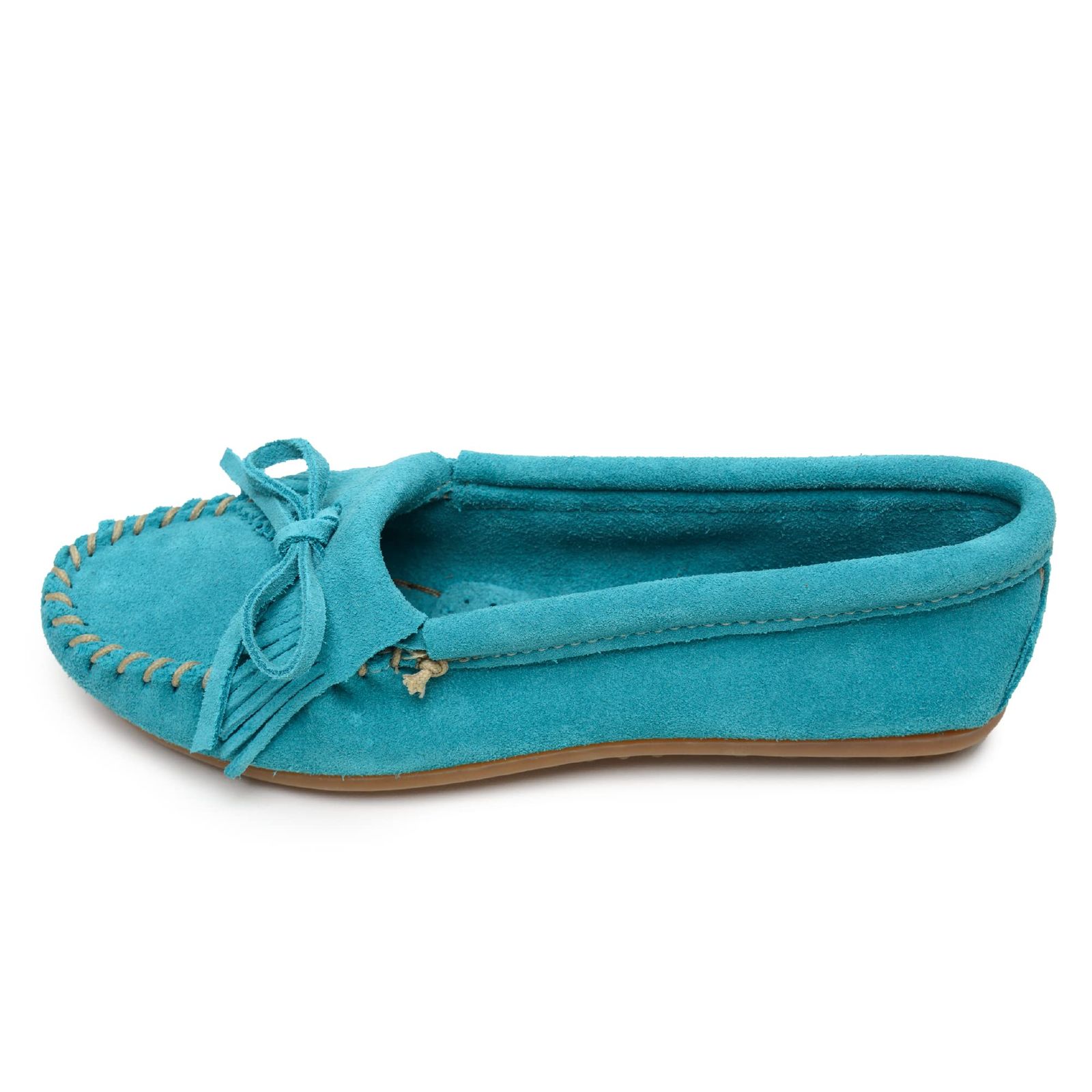 新品 【正規品】 ミネトンカ レディースシューズ Kilty Hardsole Turquoise 25㎝