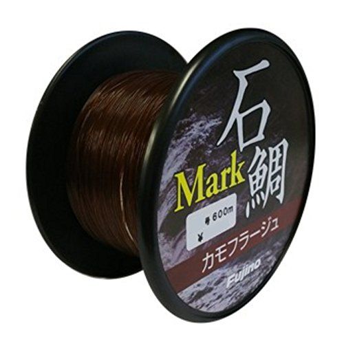 新品 Fujino(フジノ) ナイロンライン マーク石鯛カモフラージュ 600m 16号 チャコールメタリック I-36