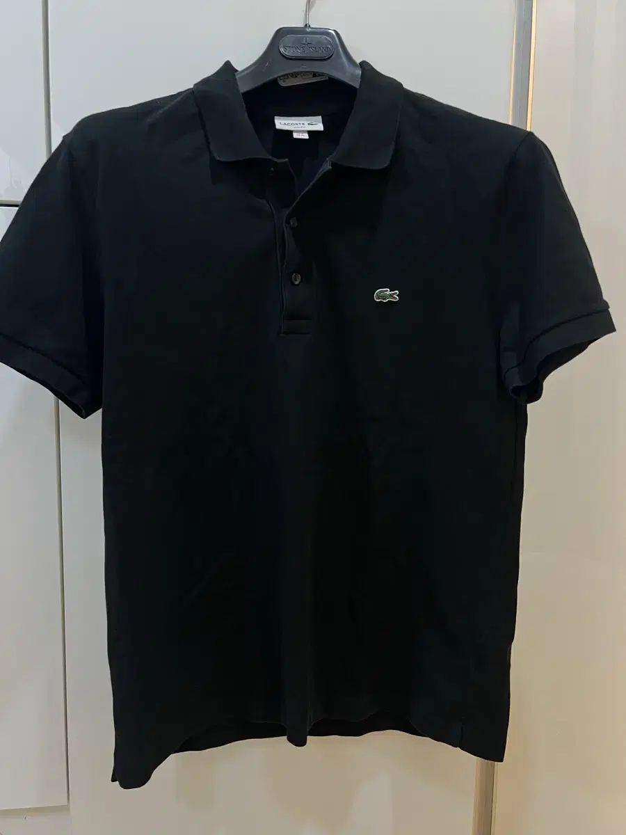 ラコステ 半袖ポロシャツ XL ブラック