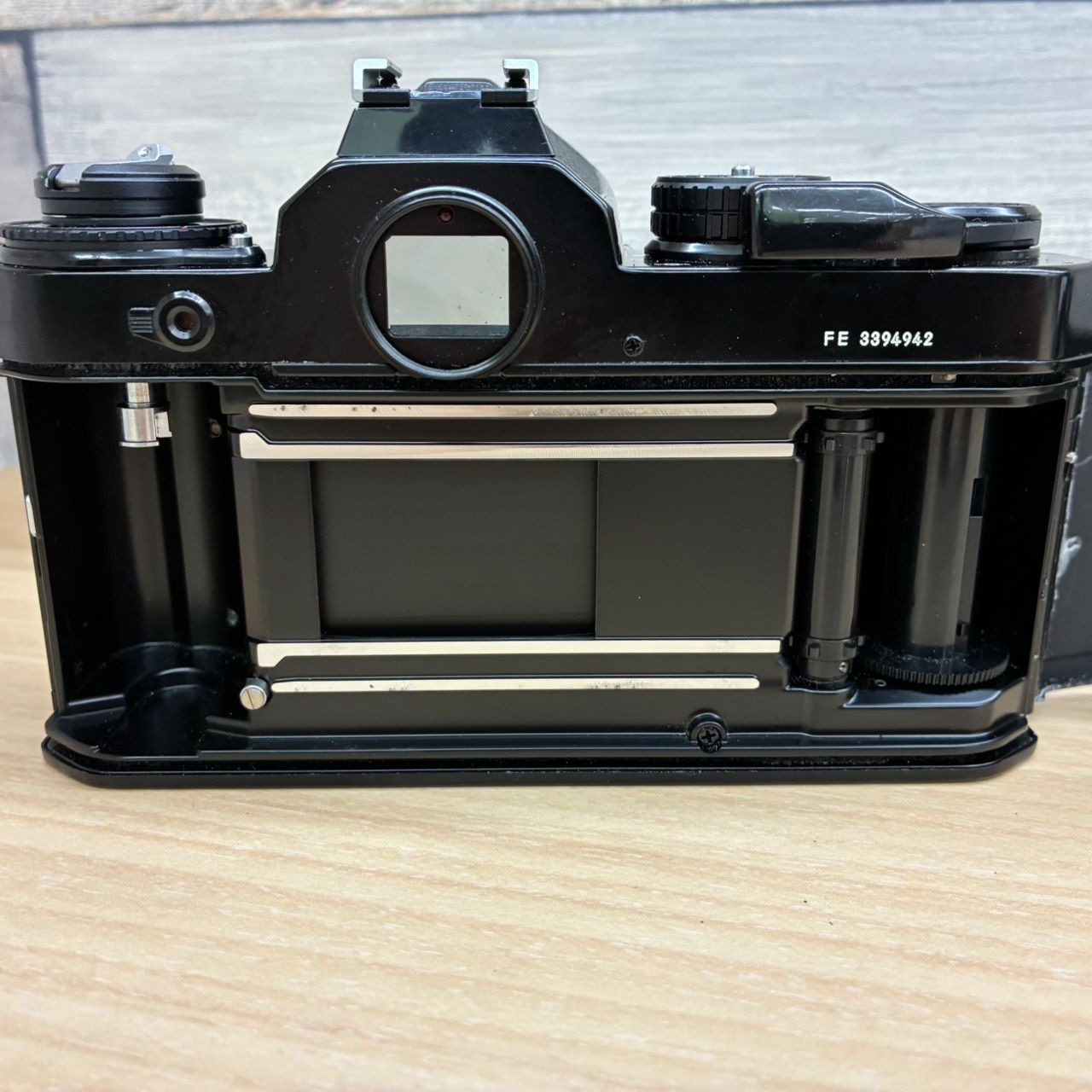 亘】Nikon ボディ：FE ブラック ジャンク品 レンズ：NIKKOR 50mm 1:1.4