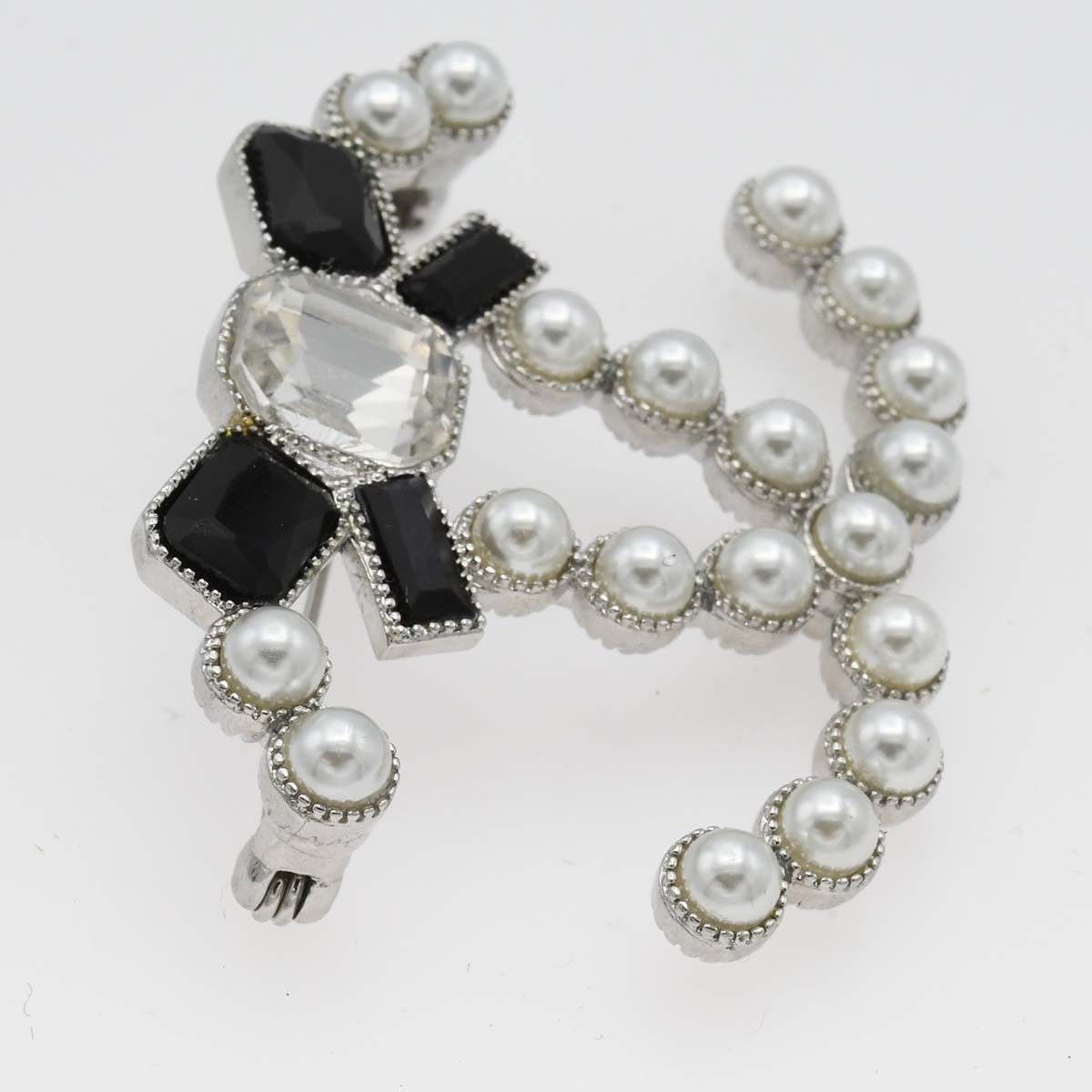 CHANEL シャネル ブローチ フェイクパール ココマーク C23C