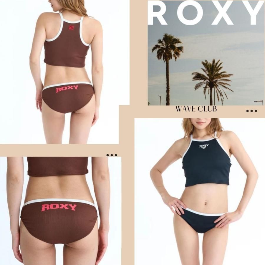ロキシー ビキニ セット 水着 レディース - メルカリ