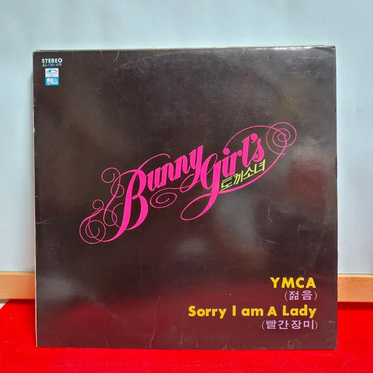 バニーガールズ YMCA Sorry I am A Lady LP