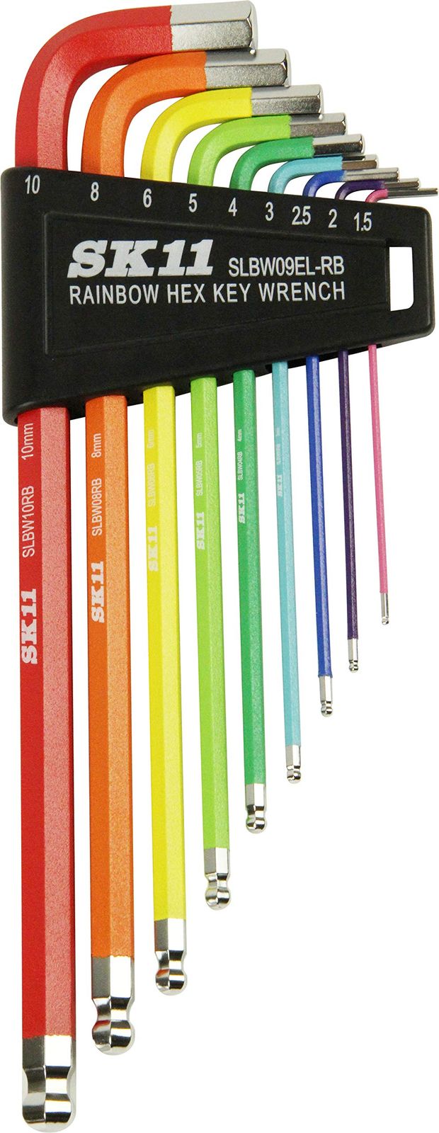 SK11(エスケー11) ボールポイント六角棒レンチセット 9本組 SLBW09EL-RB★ d2dd081c