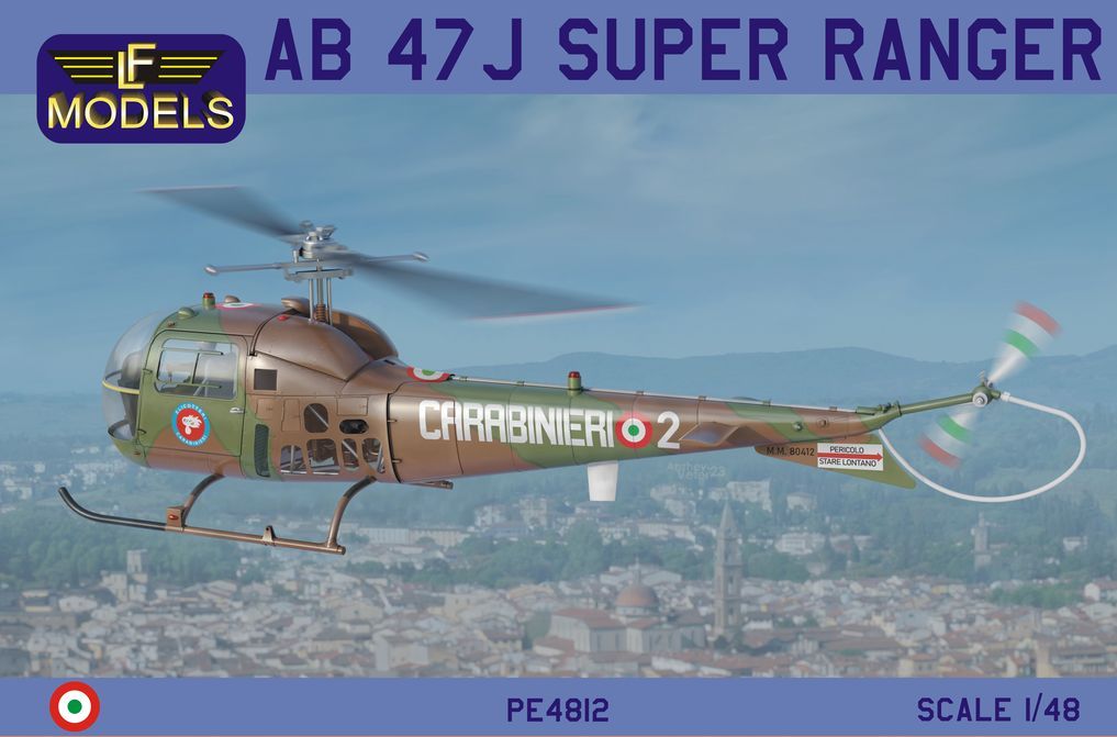 【ハセガワLFモデルズ】AB 47J スーパーレンジャー