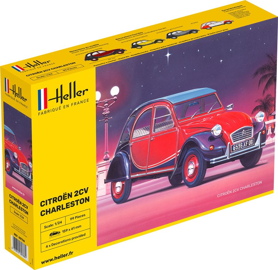 【エレール】エレール 1/24 シトロエン 2CV チャールストン プラモデル HE80766