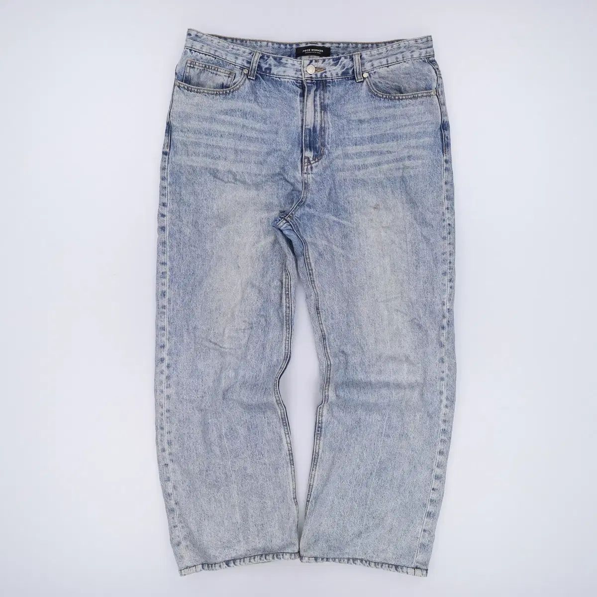 36 PEACEWOKER(ピースワーカー) ワイド デニムパンツ 0520H