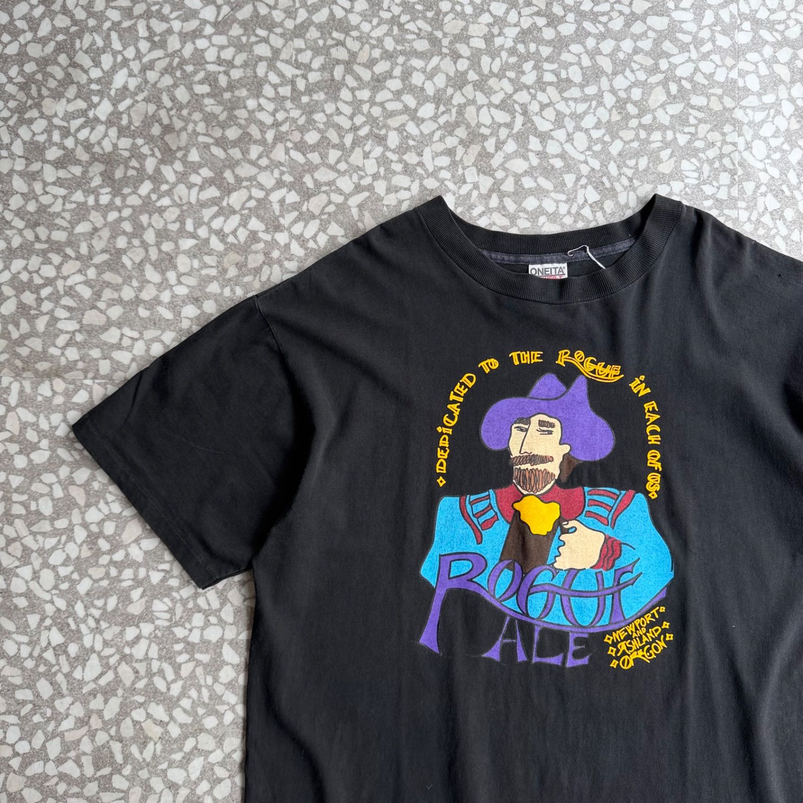 ONEITA / 90’s usa製 Beer Promotion オニータ　90年代　アメリカ製　シングルステッチTシャツ　アルコール 企業系Tシャツ　ストリート