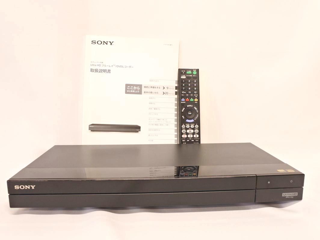 SONY ソニー ブルーレイレコーダー 2TB 4K 2020年製 BDZ-FBT2000