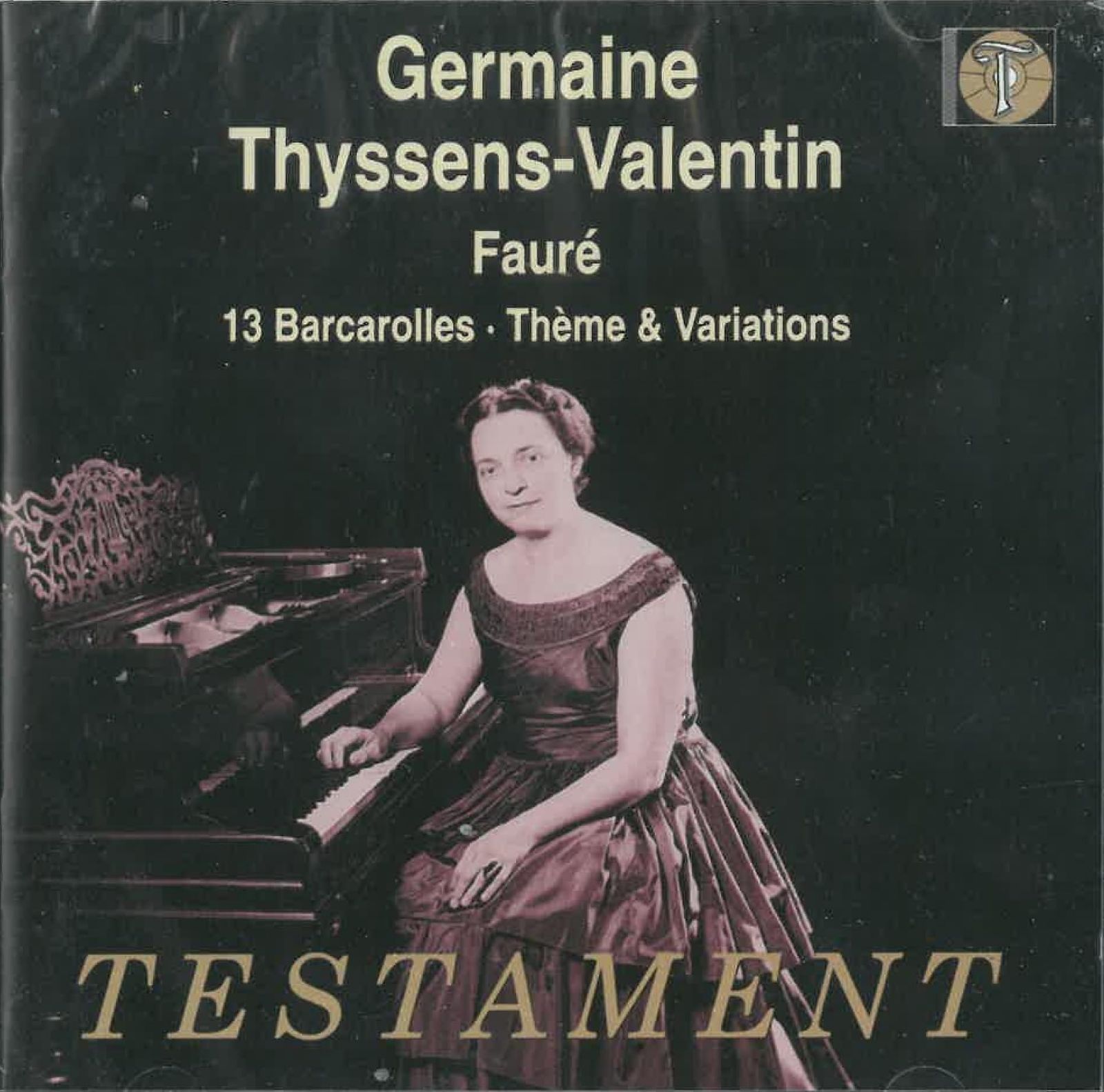 【CD】Barcarolles / Theme & Variations