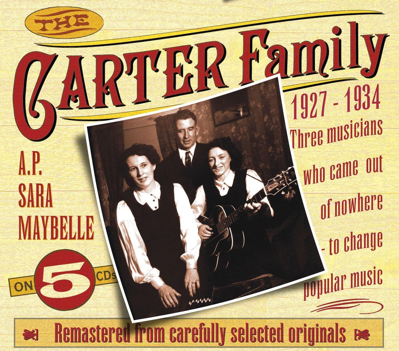 【CD】Carter Family: 1927-34