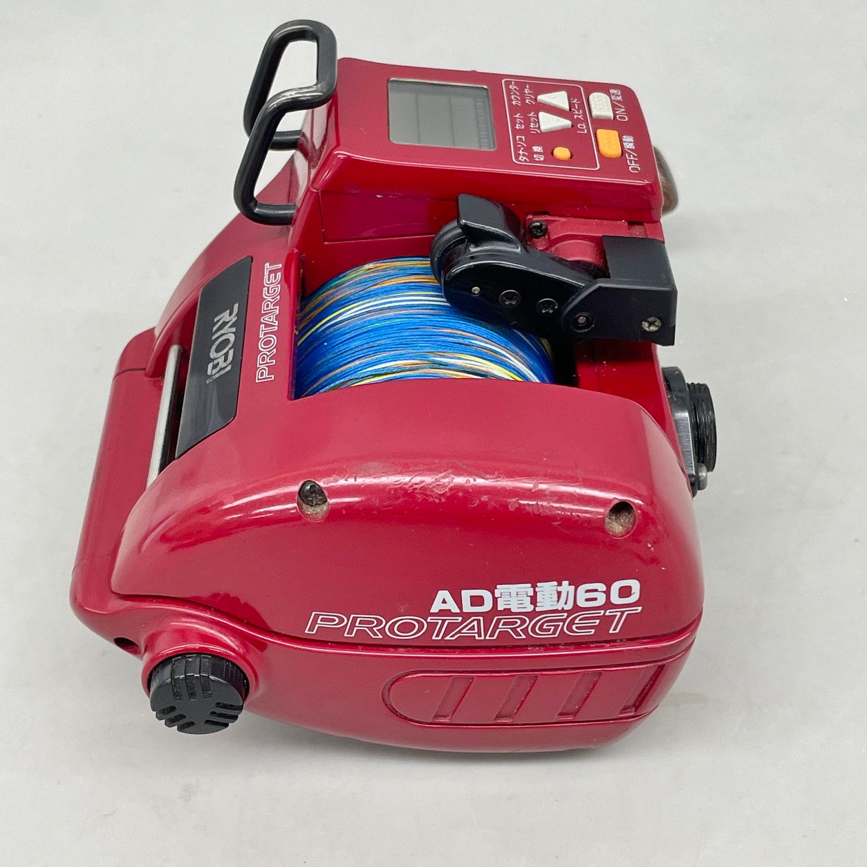 RYOBI AD 電動60EX 赤 AD電動60 プロターゲット RYOBI リョービ 電動リール 釣具 - メルカリ
