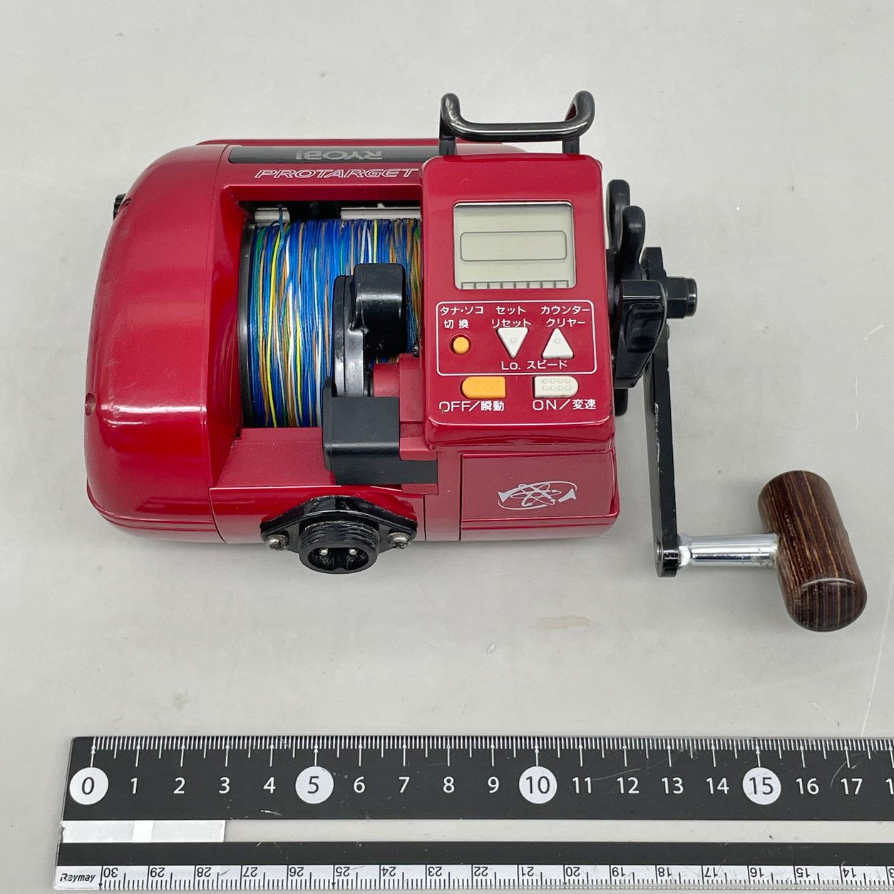 RYOBI AD 電動60EX 赤 AD電動60 プロターゲット RYOBI リョービ 電動リール 釣具 - メルカリ
