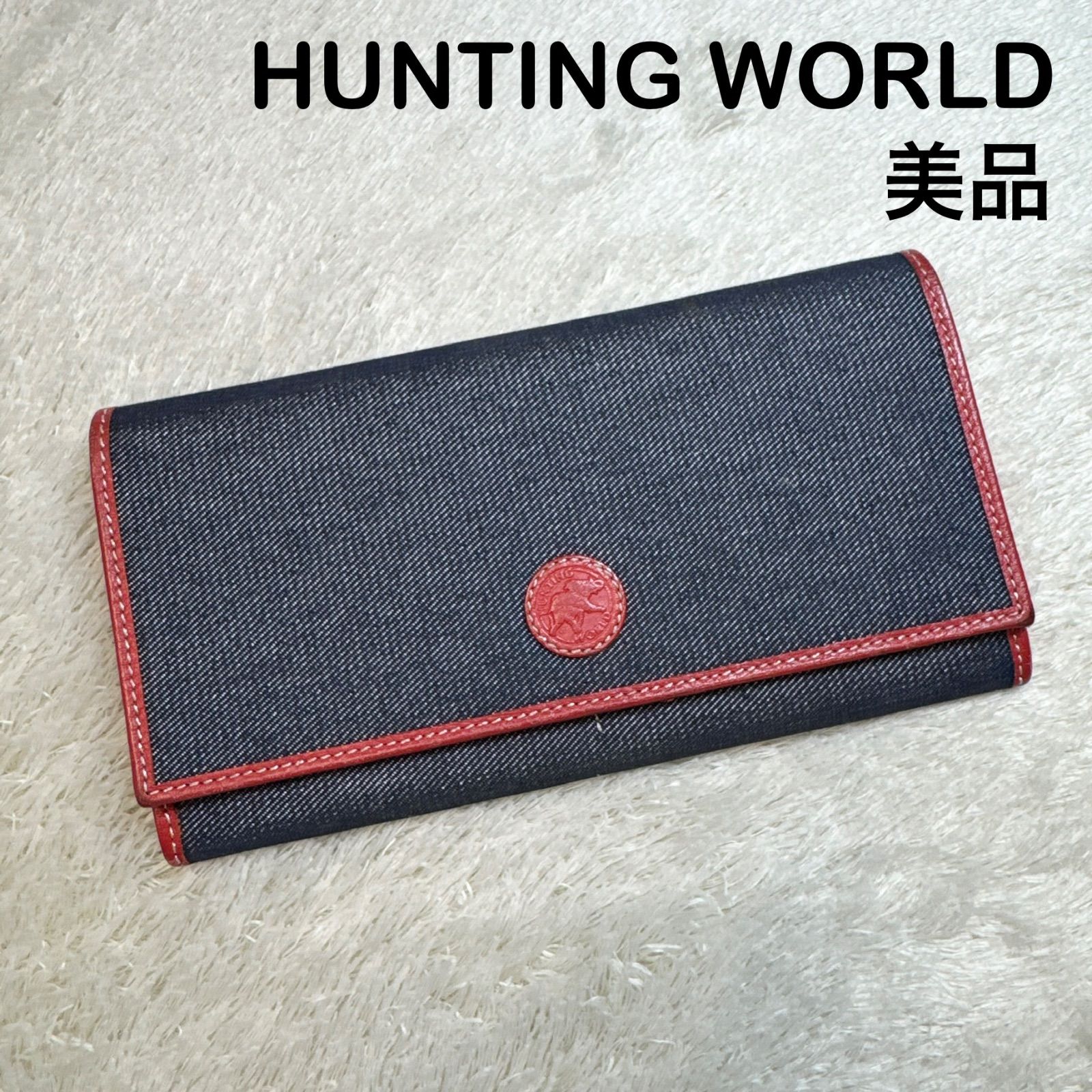 HUNTING WORLD ハンティングワールド 長財布 レザー ユニセックス
