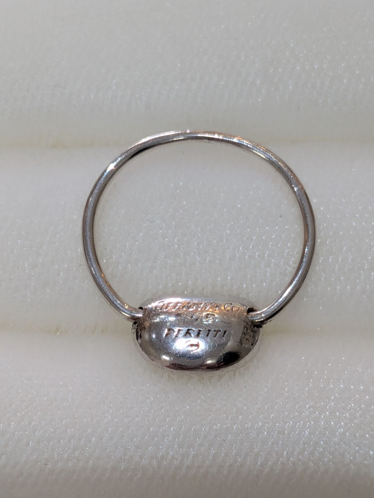 美品/真贋済】ティファニー TIFFANY＆Co. ビーンズ リング 12号