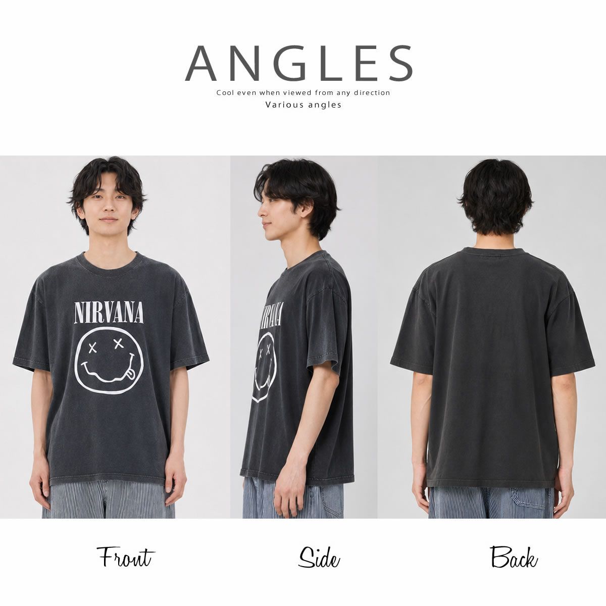 半袖Tシャツ ジョンブル Johnbull アーティストTシャツニルヴァーナ