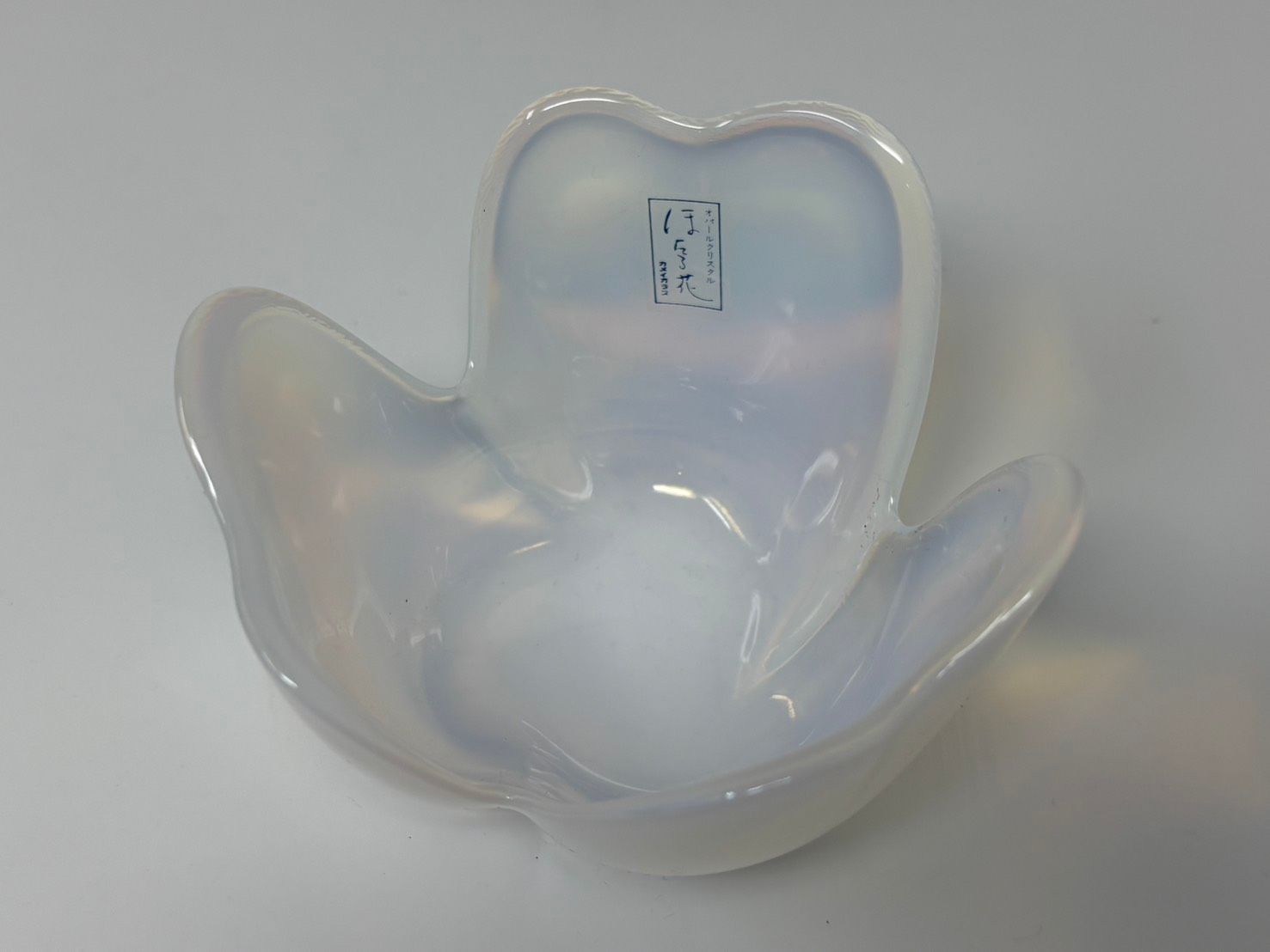 ◇保管品 カメイガラス 小鉢 オパールガラス オパールクリスタル