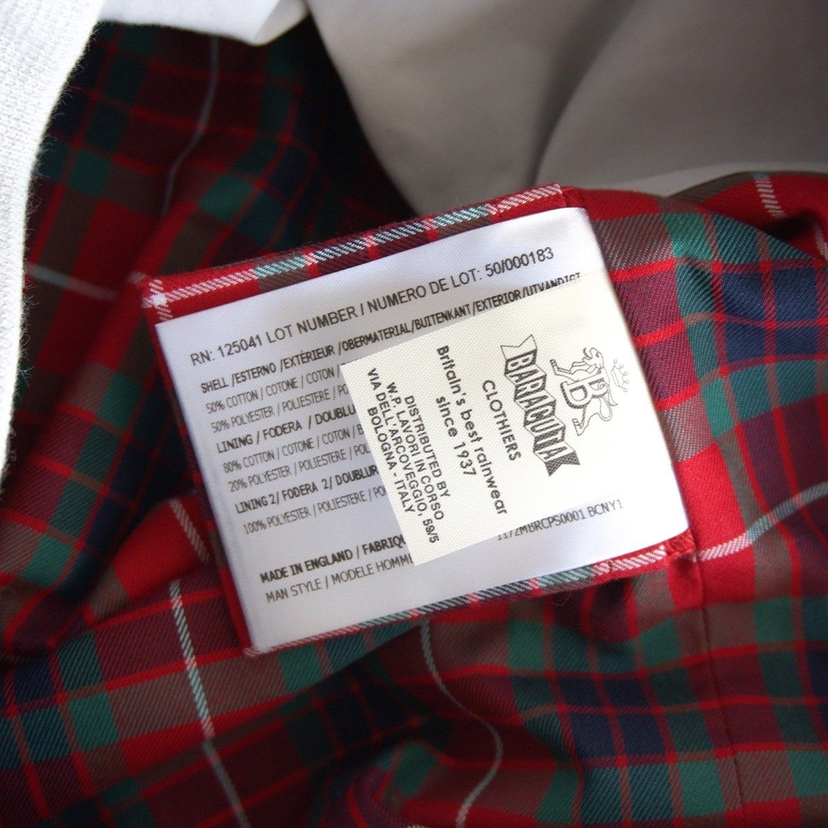 美品】 BARACUTA 【G9 スウィングトップ ハリントンジャケット】 40 
