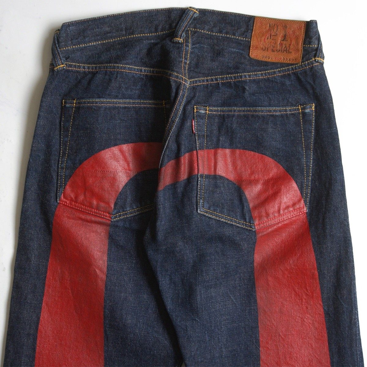 美品/濃紺】EVISU 【LOT.2001 デニムパンツ】33×35 エビス ジーンズ