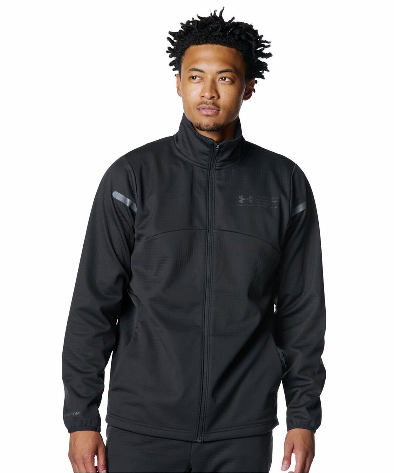 新品 [アンダーアーマー] UA WINTER KNIT 3L FZ 6007394(001) ブラック XL