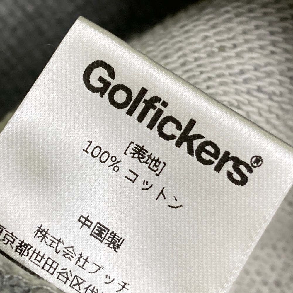 サイズ：M Golfickers ゴルフィッカーズ フード付 スウェット ジップ
