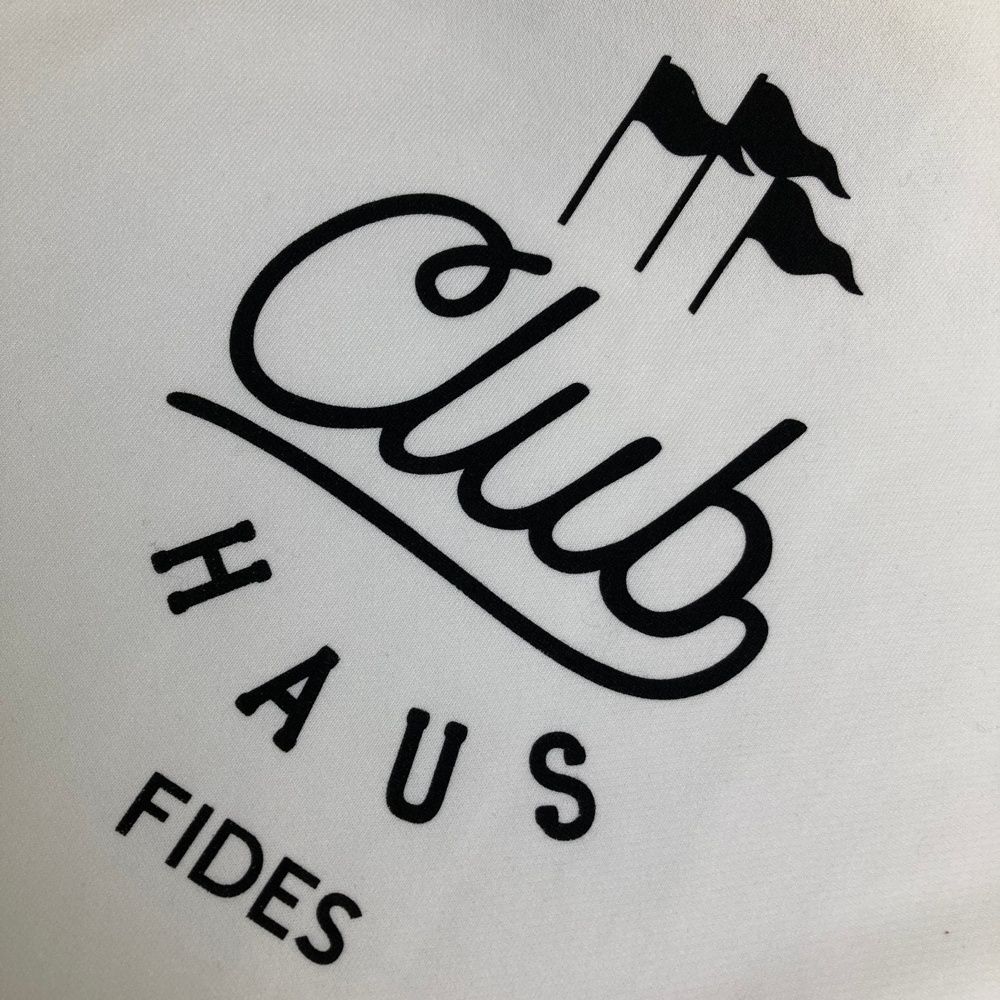 サイズ：XL FIDES GOLF フィデスゴルフ ×CLUBHAUS スウェット パーカー 