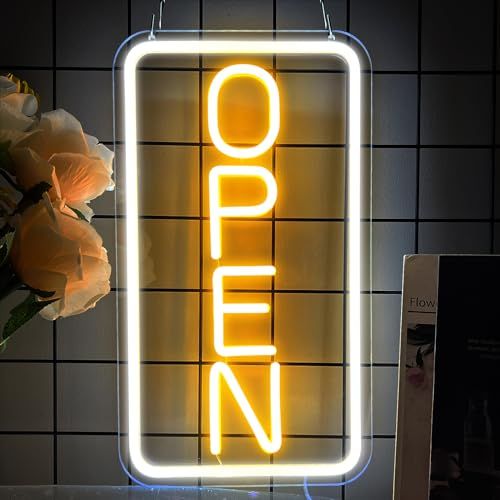 IMEGINA OPENネオンサイン ネオン看板 LEDネオンライト ネオン管 USB給電 インテリアライト 店舗看板 雰囲気作り おしゃれ かわいい バー カフェ 喫茶店 居酒屋 レストラン 誕生日 クリスマス 装飾 飾り付け 壁掛け パー c6ad2032