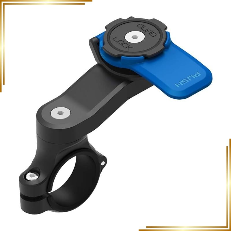 【新品】 QUAD LOCK モーターサイクル ハンドルバー マウント V2 QLM-HBR ブラック 32mm 国内正規品
