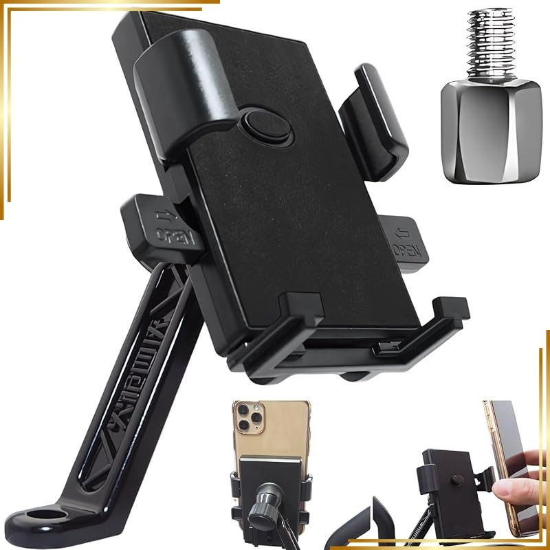 新品】 Mellbo 原付 スマホホルダー スマホスタンド スクーター バイク
