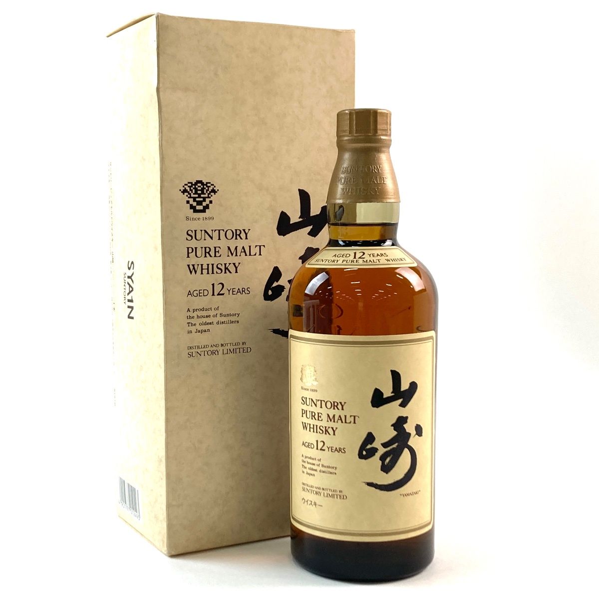 山崎 12年 ピュアモルト 向獅子 750ml 古酒 - メルカリ