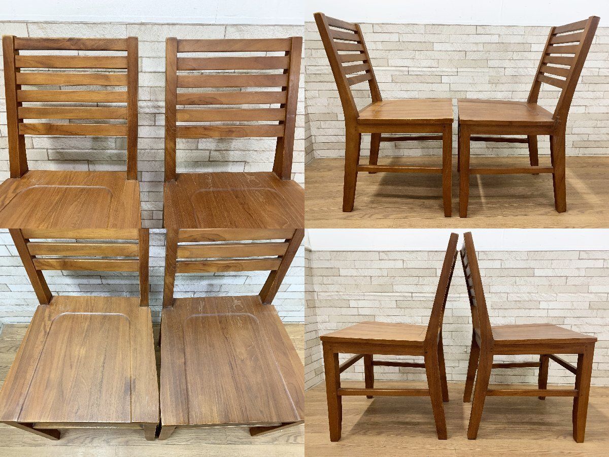 SCANTEAK ダイニングチェア スキャンティーク BASS チーク 椅子 チーク 
