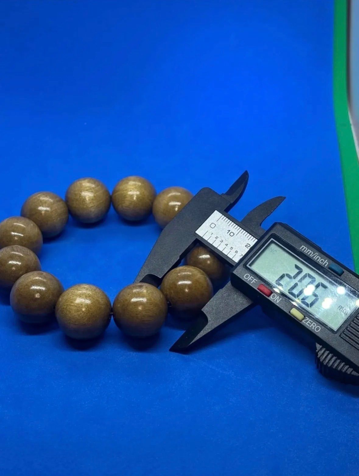 金絲楠（きんしなん）20mm珠 数珠ブレスレット 5044-4/15 - メルカリ