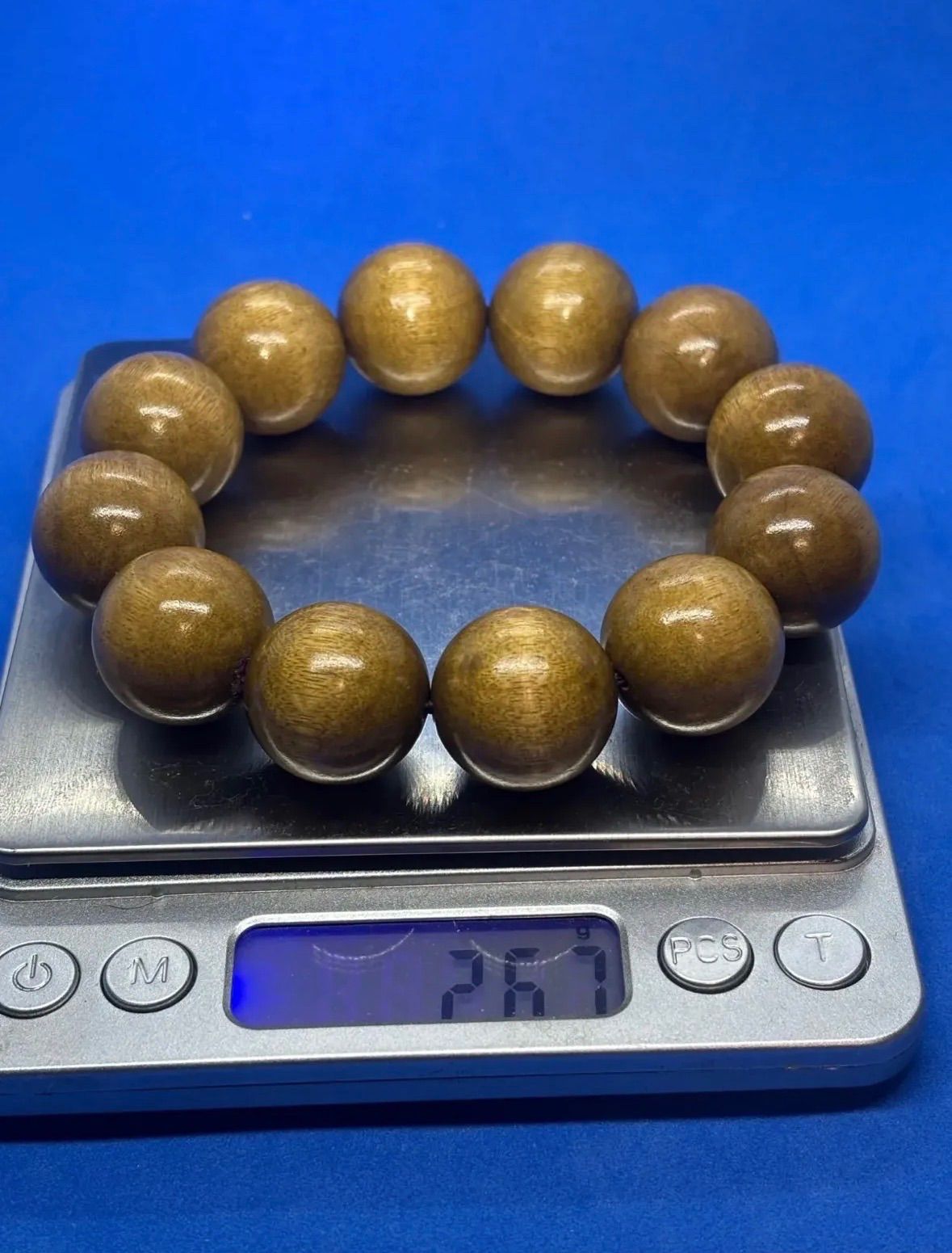 金絲楠（きんしなん）20mm珠 数珠ブレスレット 5044-4/15 - メルカリ