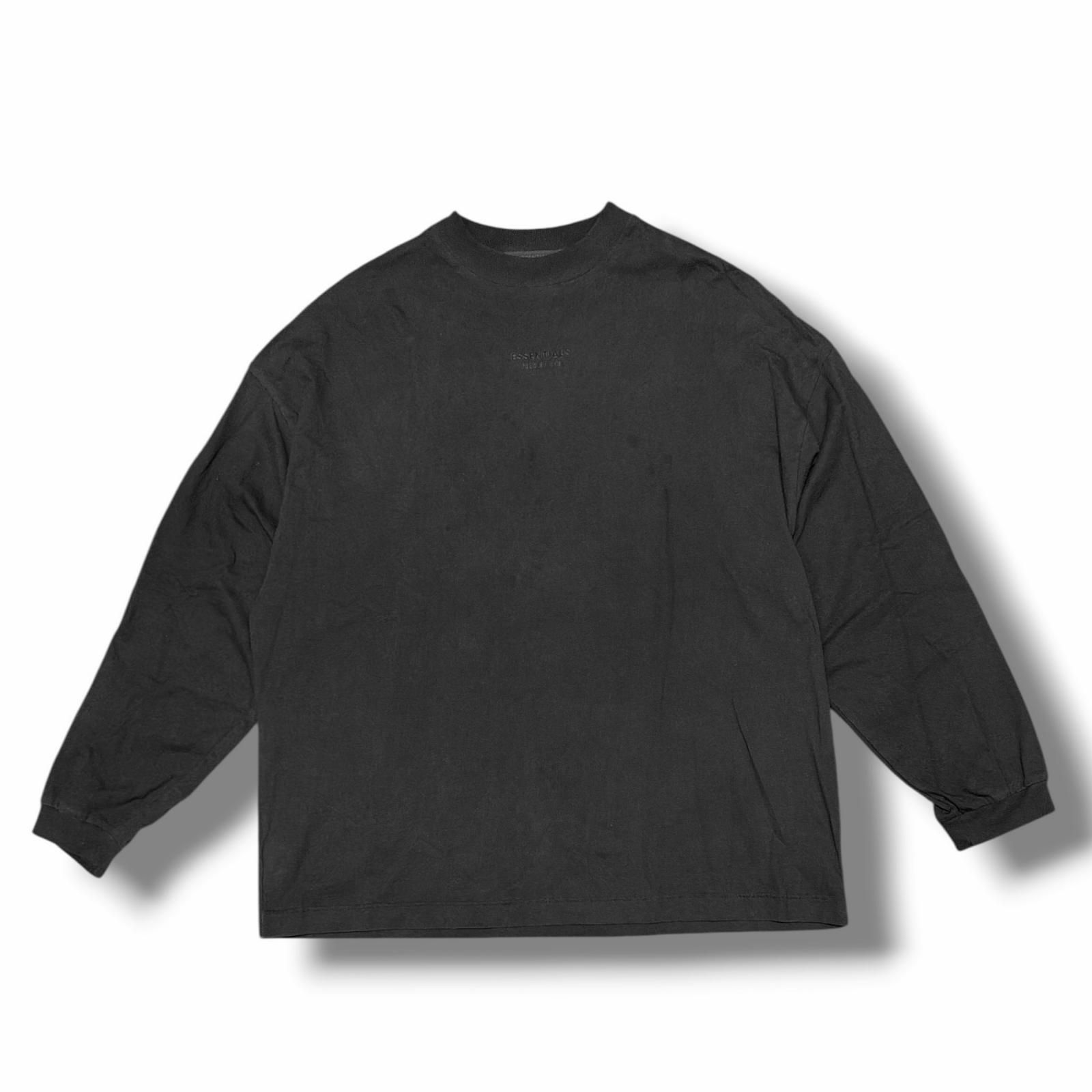 FEAR OF GOD ESSENTIALS フロントロゴ長袖Tシャツ ロングスリーブ