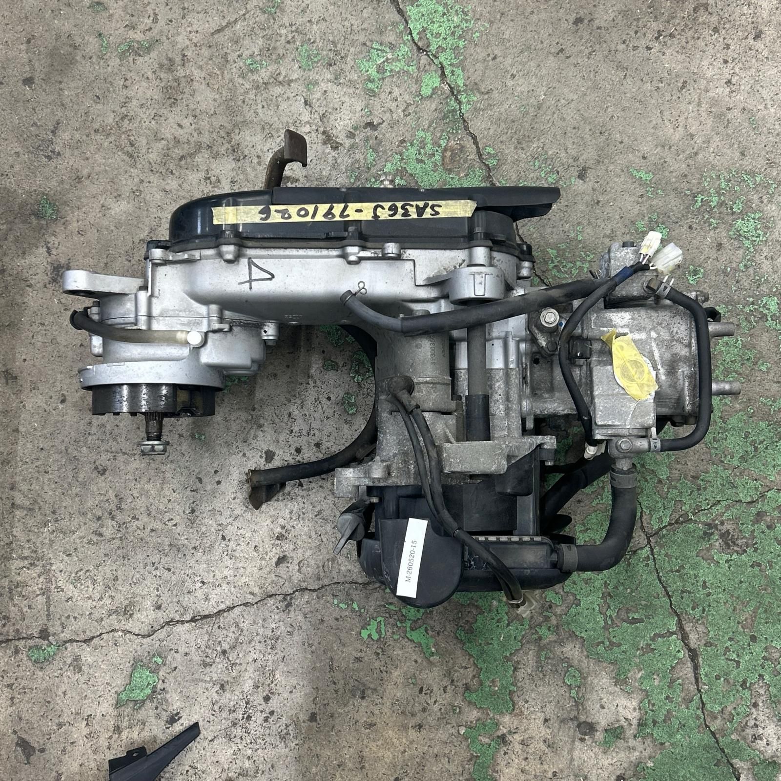YAMAHA ジョグ SA36J エンジン 始動確認済 ヤマハ