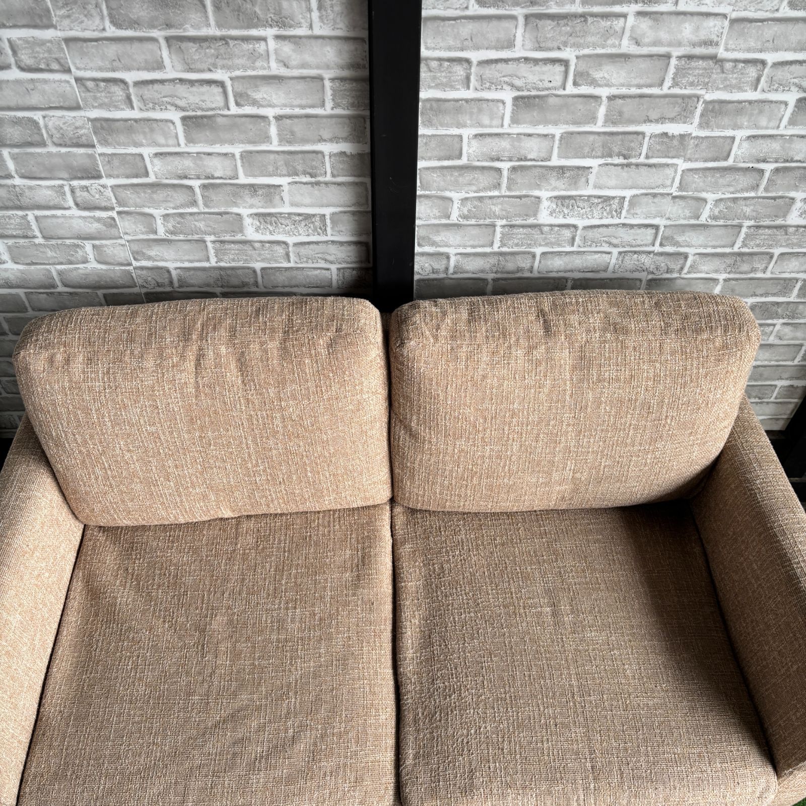MOMONATURAL PHONO SOFA モモナチュラル 2人掛けソファ ベージュ