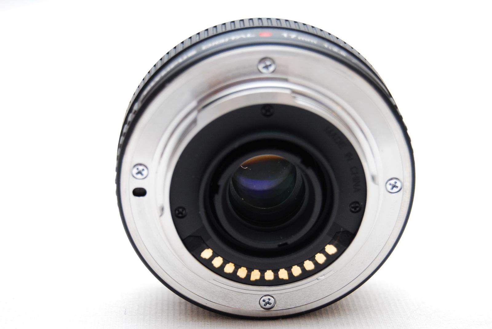 ☆美品 OLYMPUS パンケーキレンズ M.ZUIKO DIGITAL 17mm F2.8 ブラック