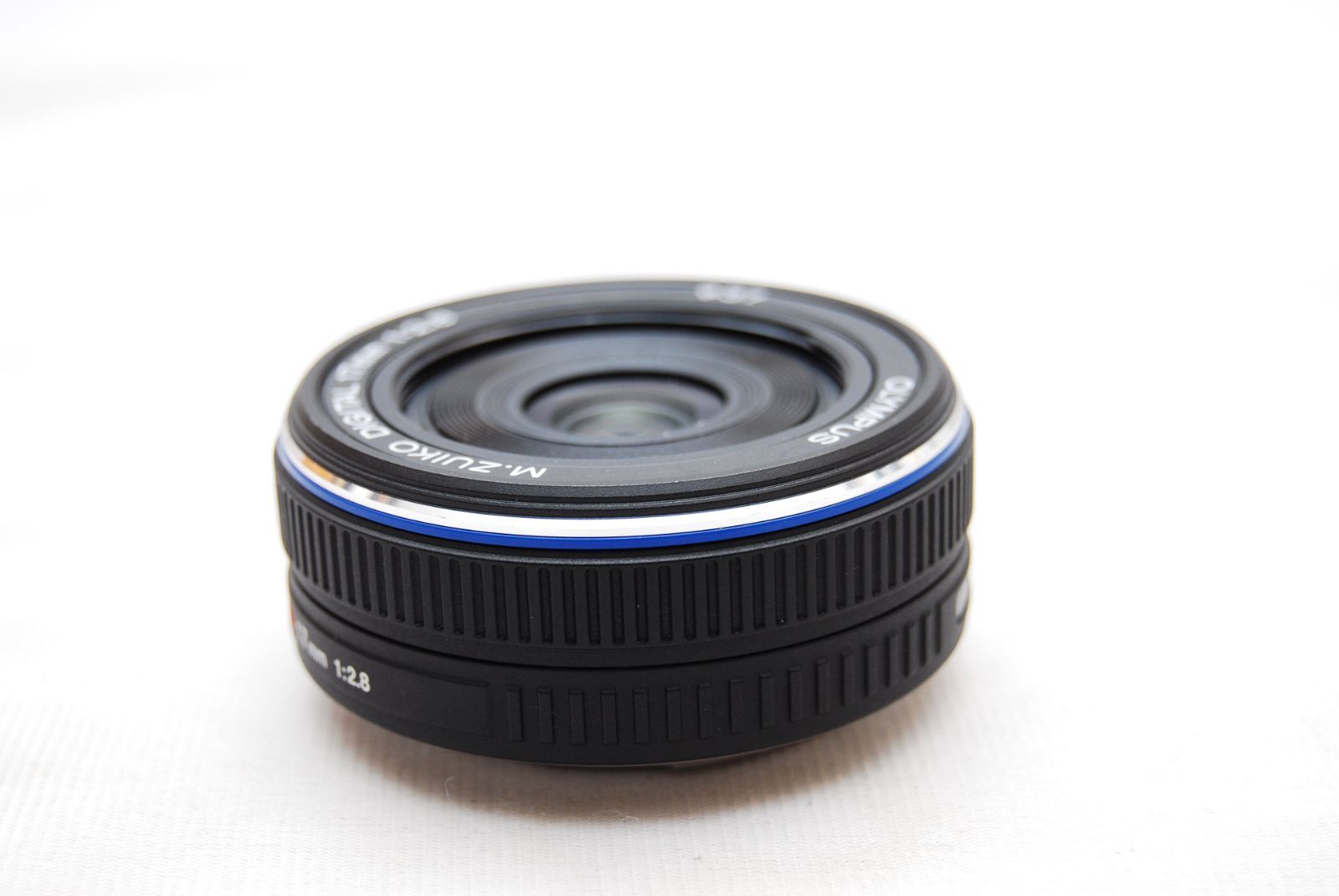 ☆美品 OLYMPUS パンケーキレンズ M.ZUIKO DIGITAL 17mm F2.8 ブラック