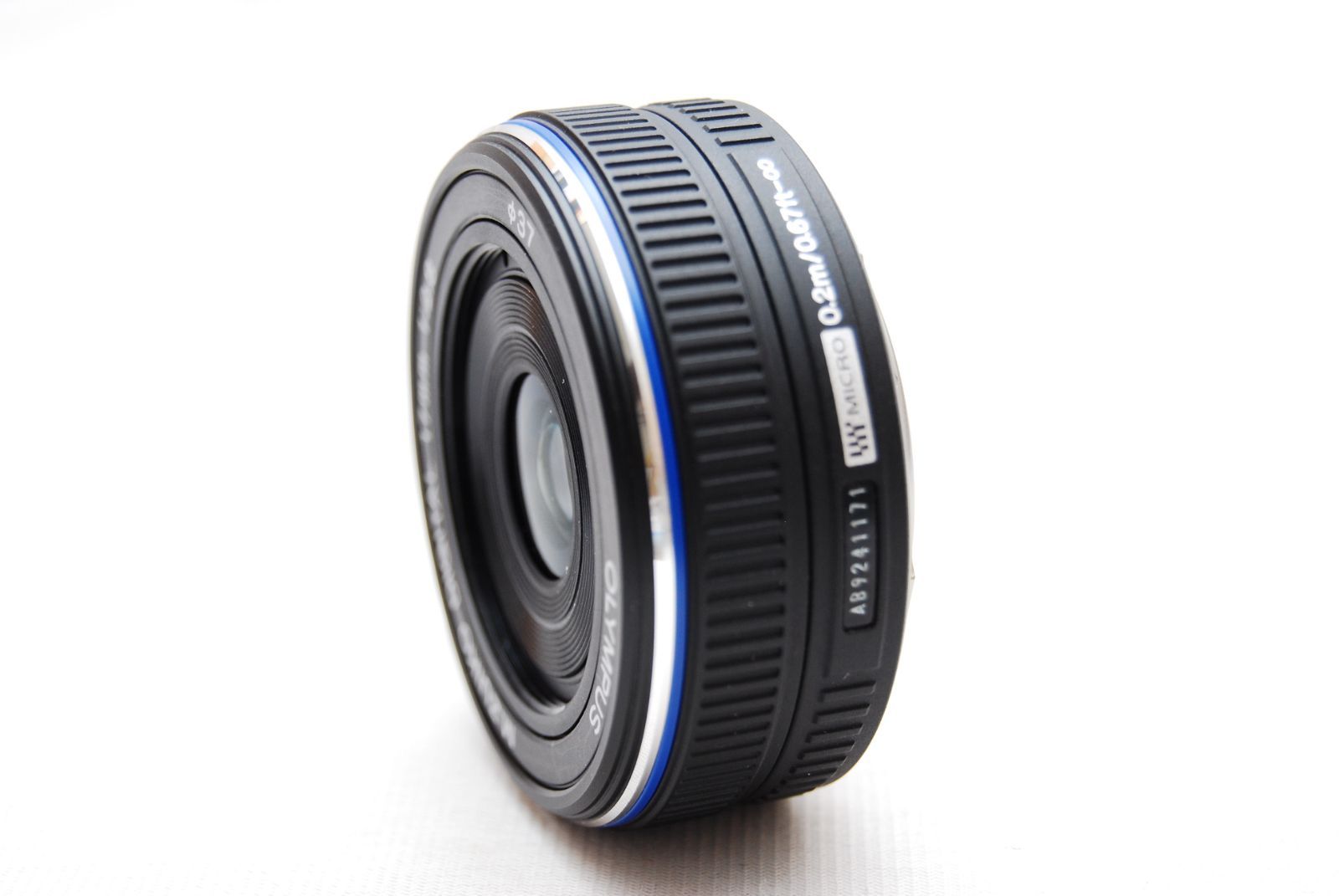 ☆美品 OLYMPUS パンケーキレンズ M.ZUIKO DIGITAL 17mm F2.8 ブラック