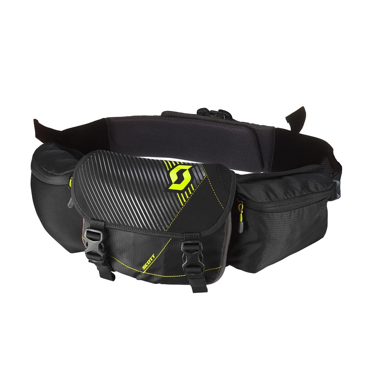 新品 SCOTT ヒップベルト レースデイ ブラック/ネオンイエロー
