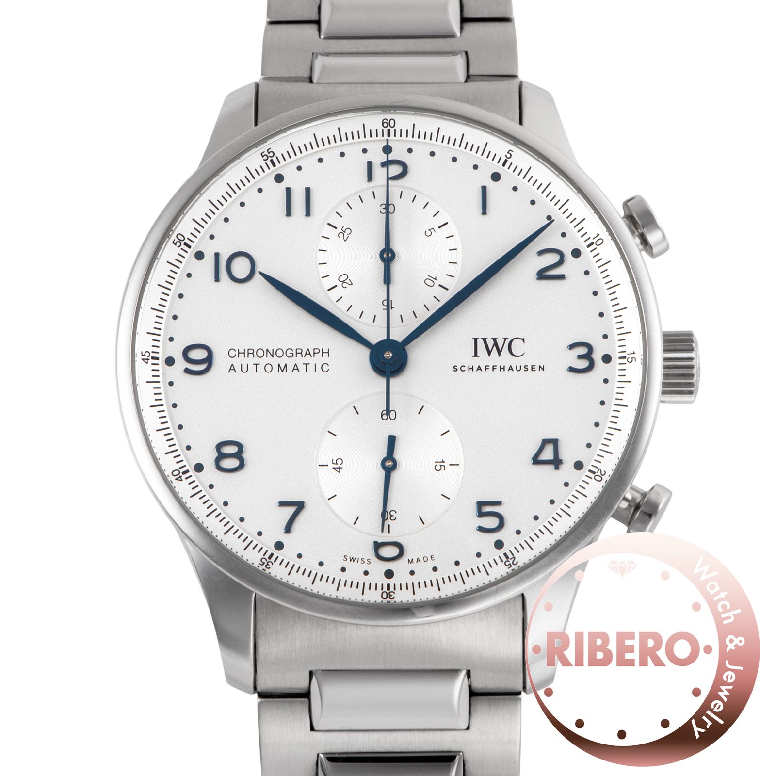 IWC ポルトギーゼ クロノグラフ IW371617 ステンレススチール【中古】