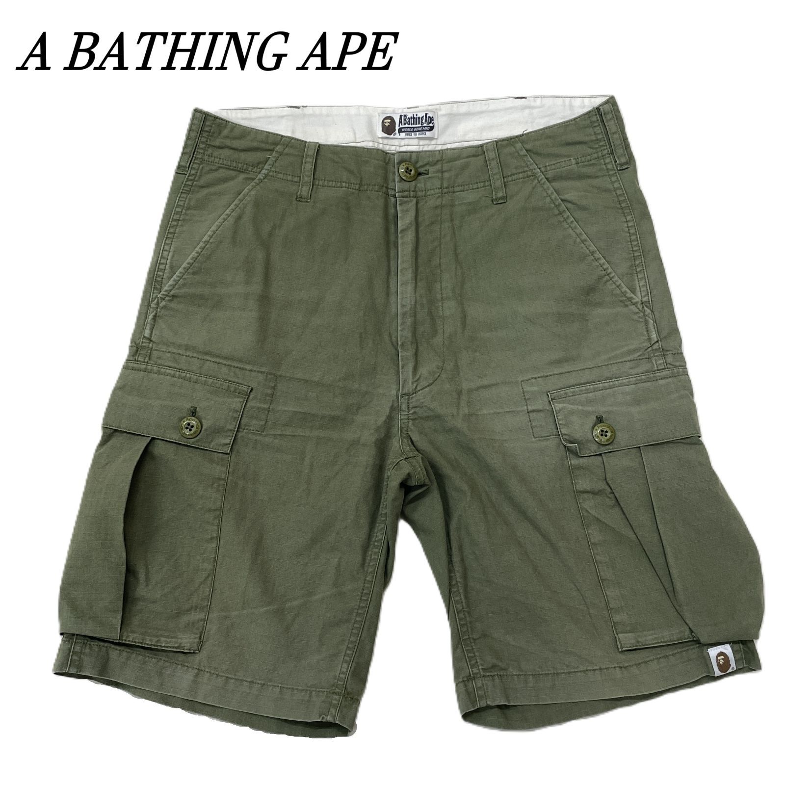 A BATHING APE アベイシングエイプ ハーフパンツ エイプ ノーウェア