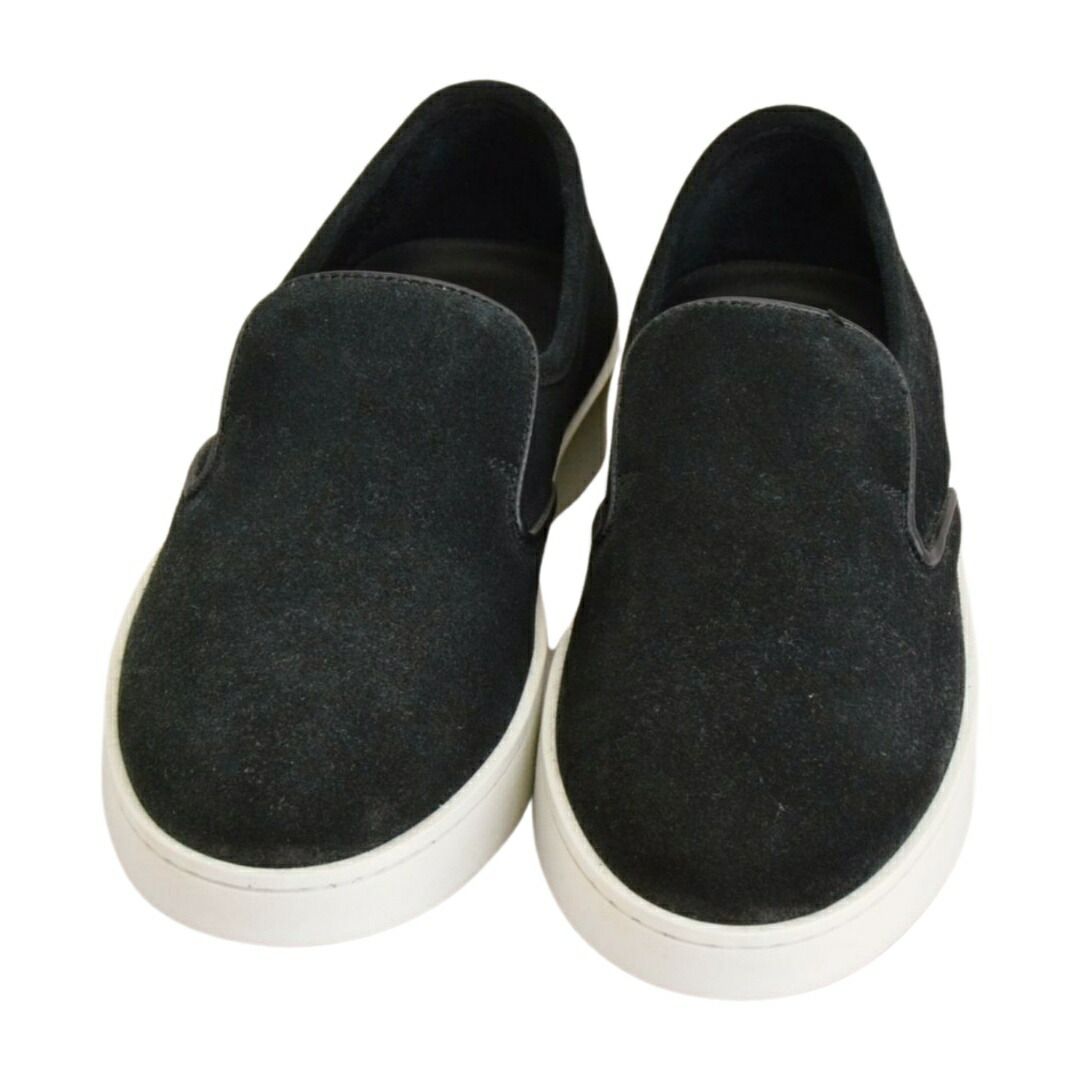 ペリーコサニー PELLICO SUNNY カーフ スエード スリッポン スニーカー サイズ41 ブラック イタリア製 メンズ F-SHOE963