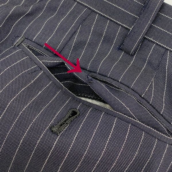 BURBERRY BLACK LABEL バーバリーブラックレーベル スーツ ストライプ 