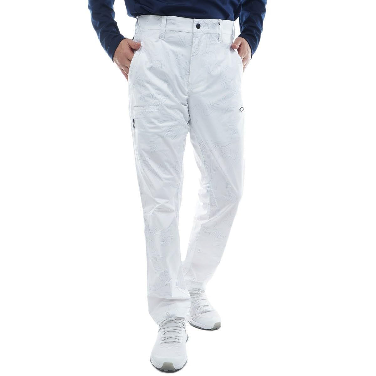 新品 Oakley (オークリー) FOA408306 FLUENT STRAIGHT US XL サイズ (日本 2XL サイズ相当) メンズ WHITE (ホワイト) PRINT 吸汗速乾 軽量