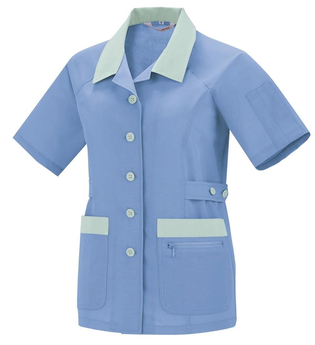 新品 [ジーベック] 作業服(ジャケット) 1322-40-13 レディース ブルー 13
